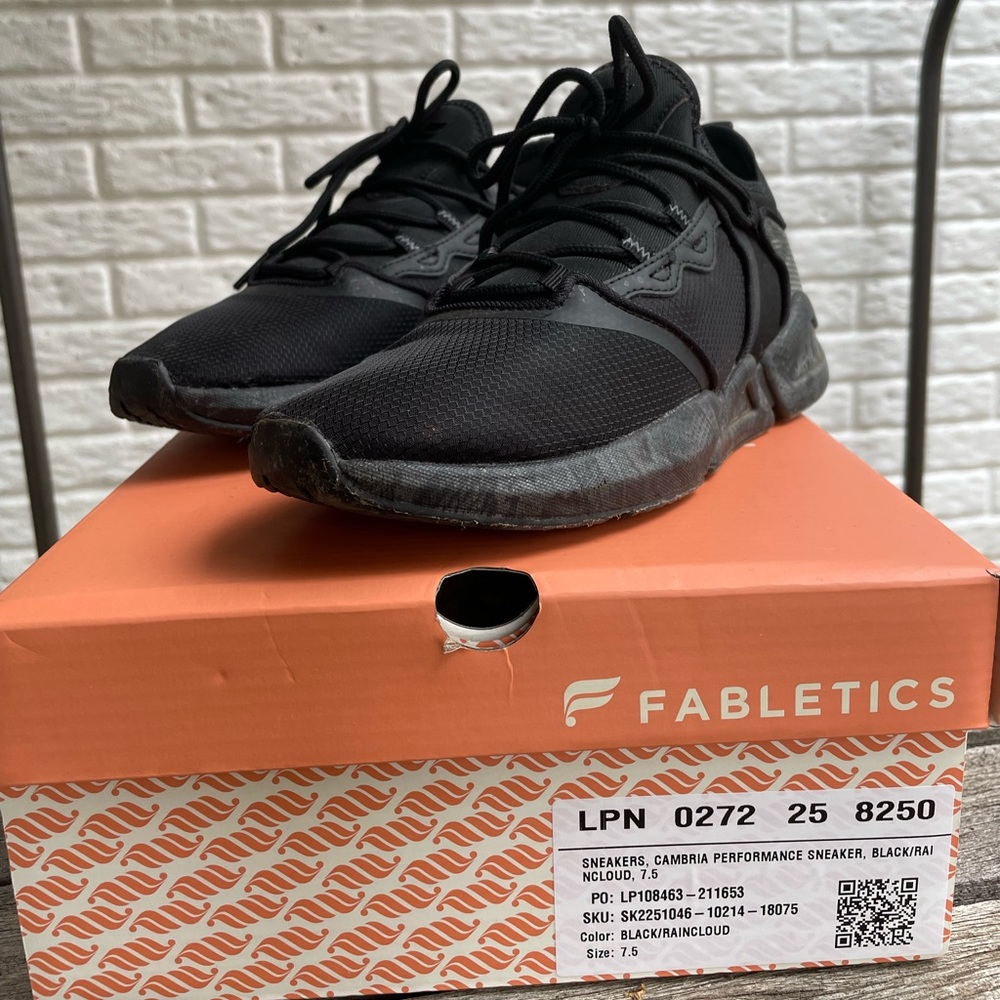 Fabletics Black Running Shoe
